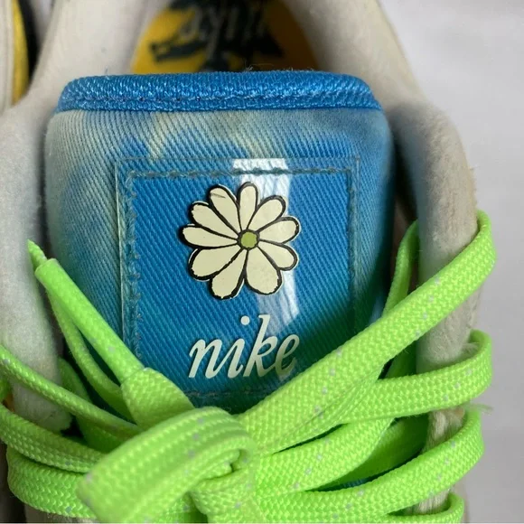 Nike Air Max 1 'Spring Daisy' White Gray/Green Sneaker CW6031-100 - Picture 7 of 10